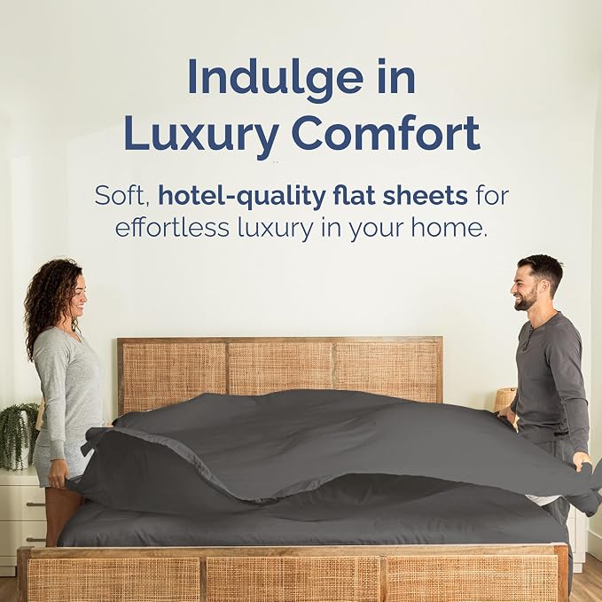 Twin XL Size Flat Sheet - Image 2