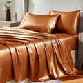 CozyLux Satin Sheets King Size Sheet Set by CozyLux