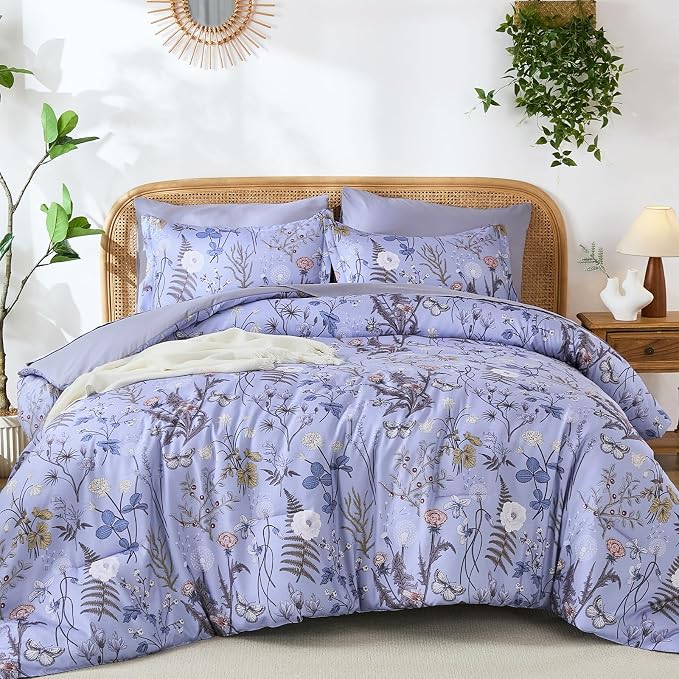 Yiran King Size Comforter Set 7 Piece, Lightweight Bed in a Bag King - Image 7