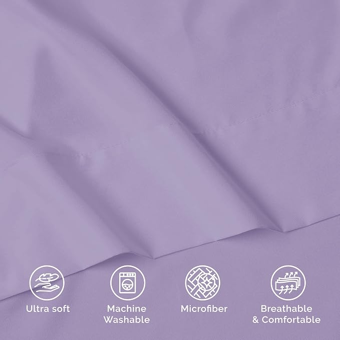 Luxury Flat Sheet on Amazon Elegant Comfort Wrinkle-Free 1500 Premier Hotel - Image 7