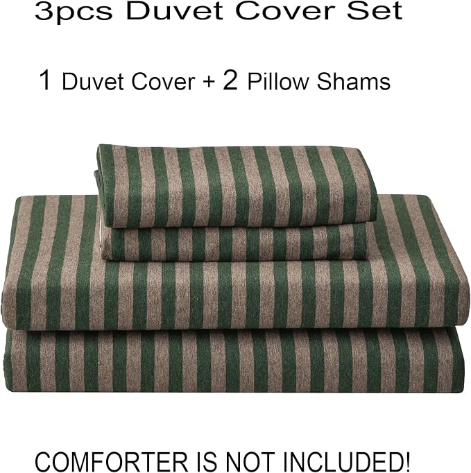 PURE ERA Jersey Knit Duvet Cover Set 100% T-Shirt Heather Cotton Super Soft - Image 7