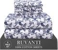 RUVANTI 6 Pcs Cotton Sheets by Ruvanti