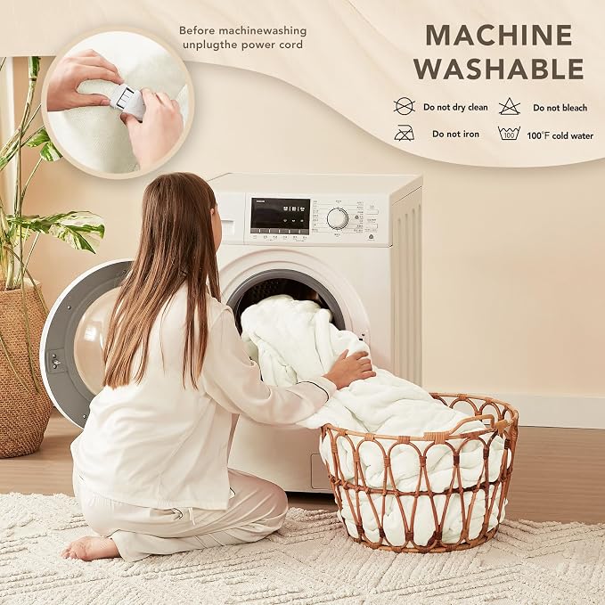 Homemate Heated Blanket Electric Throw - Image 7
