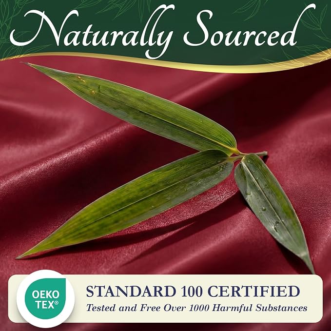 DECOLURE 100% Viscose Derived from Bamboo Sheets Queen Size - Image 7