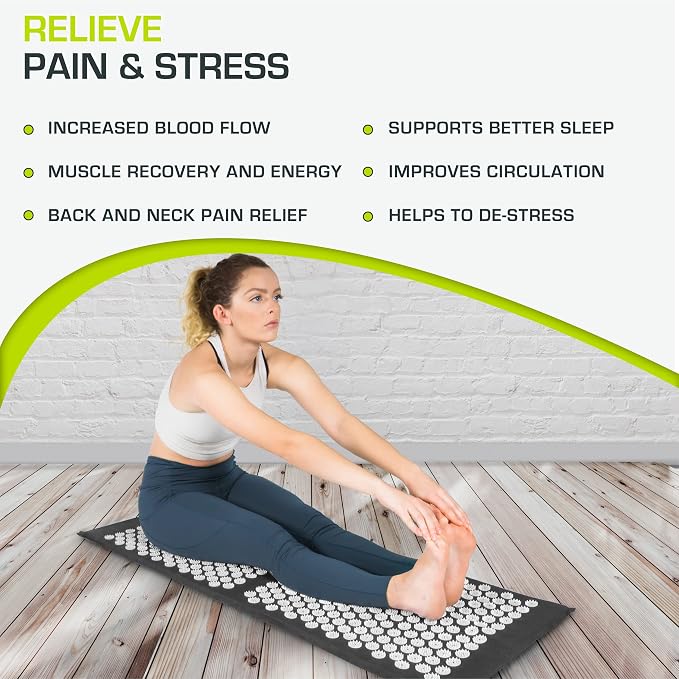 ProsourceFit Acupressure Mat and Pillow Set - Image 4