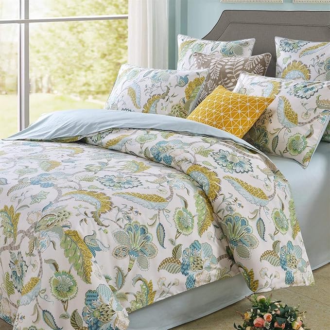 mixinni Cotton Print Paisley Duvet Cover - Image 3