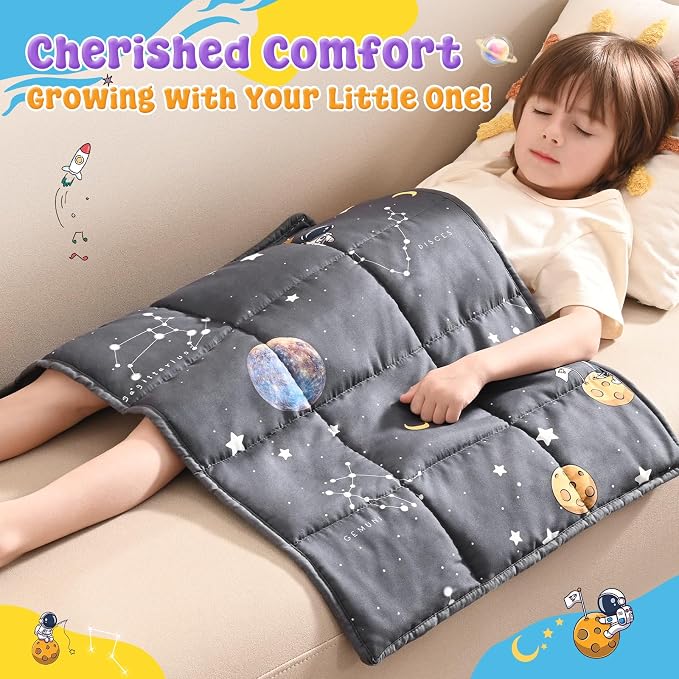 anfie Weighted Lap Pad 2 Pounds, Weighted Blanket Cooling Blanket - Image 3