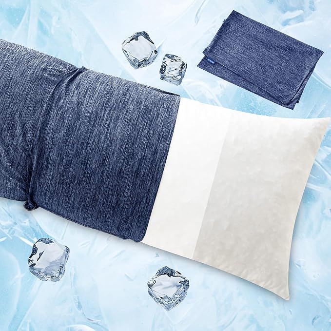 MIULEE Body Pillow for Adults Long Body Pillow for Side Sleeper Memory Foam - Image 5