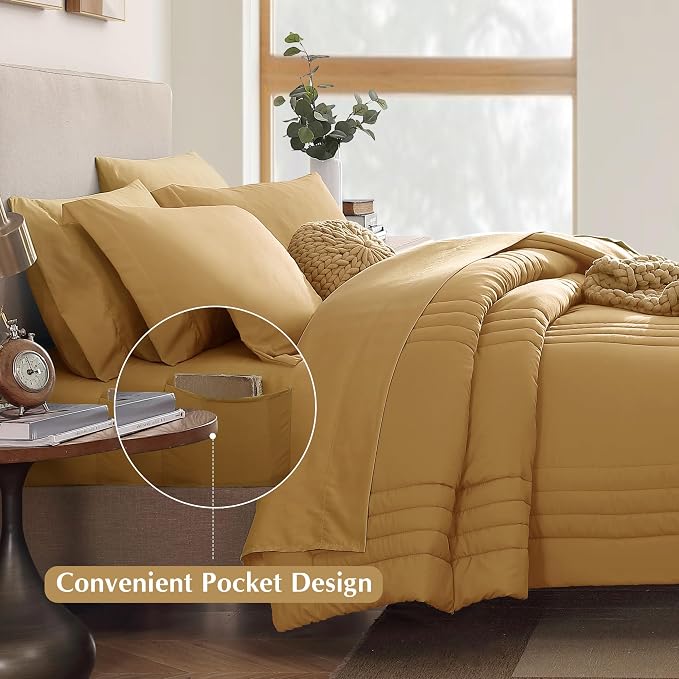 Monbix Queen Comforter Set - Image 4