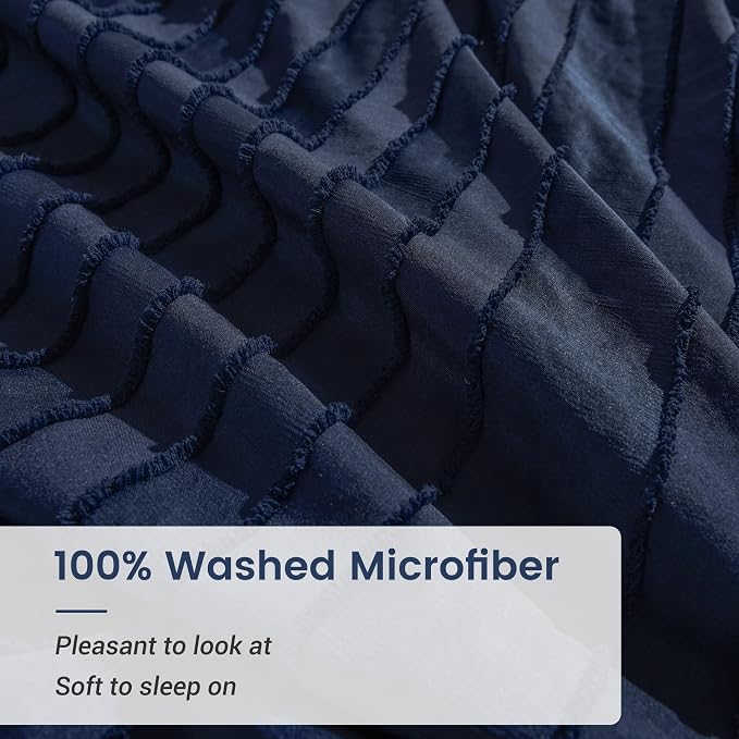 NEXHOME PRO Duvet Cover Full, Soft and Lightweight 100% Washed Microfiber - Image 4