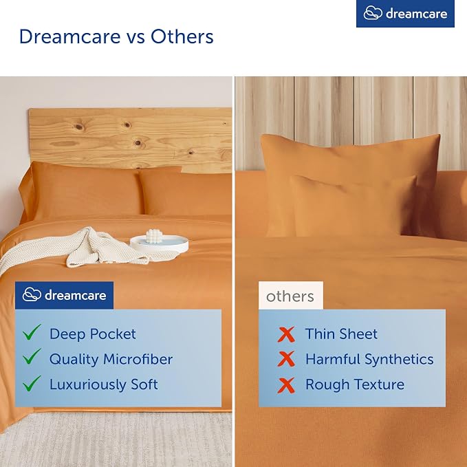 DREAMCARE Queen Sheet Set - Image 4