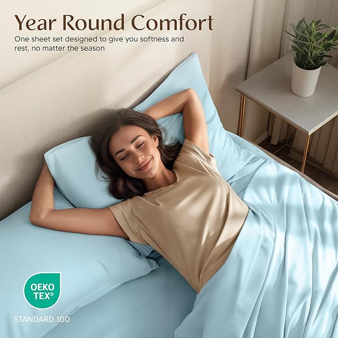 Utopia Bedding Full Size Sheet Set – 4 Piece Bed Sheets, Soft and Breathable - Image 5