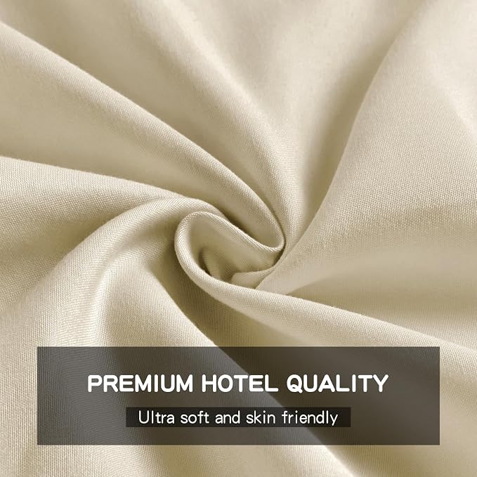 FreshCulture Twin XL Flat Sheets Only 2 Pack - Image 3