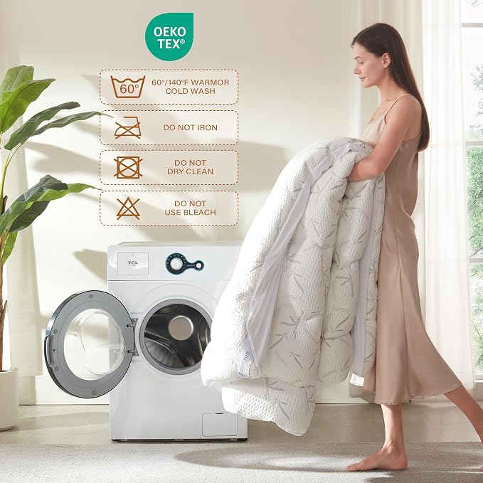 PRIMESOFT 100% Waterproof Full Size Mattress Topper, Thick Pillow Top Mattress - Image 8