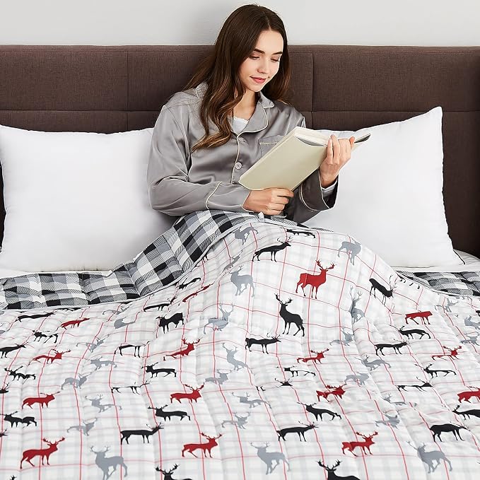 CuteKing Weighted Blanket for Adults Heavy Blanket for 140-150lbs, Weighted - Image 6