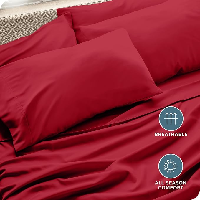 Bare Home Microfiber King Size Pillowcases - Image 5