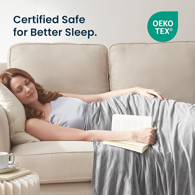 SLEEP ZONE Cooling Blankets for Hot Sleepers, Summer Blanket Thin Lightweight - Image 5