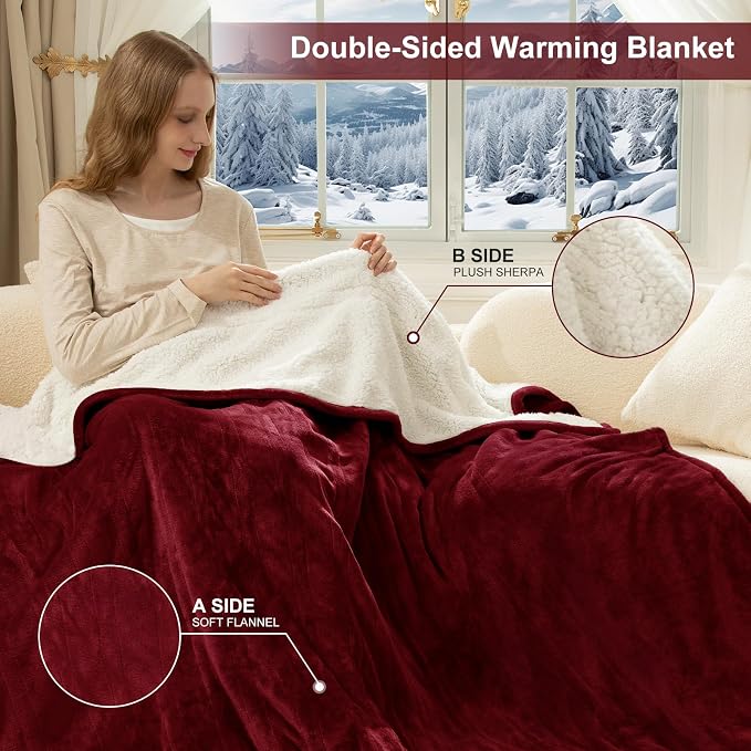 Queen Size Electric Blanket for Bed - Image 6
