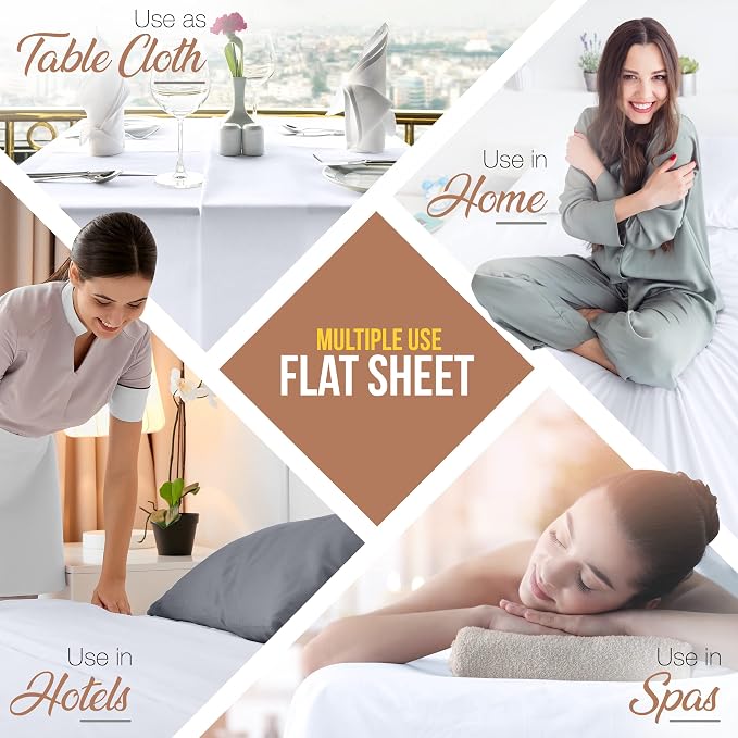 Utopia Bedding Flat Sheet - Image 9