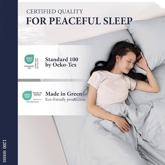 100% Egyptian Cotton Queen Size Sheets Set - Image 6