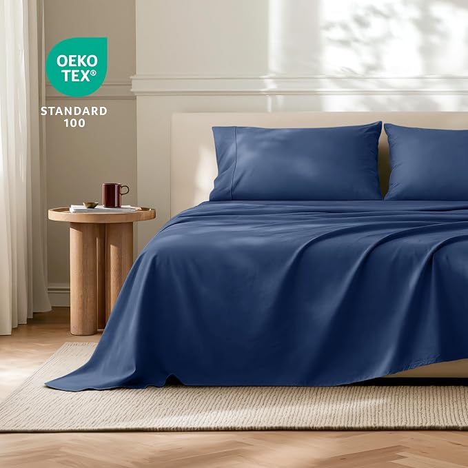 Bare Home Extra Long Flat Sheet - Image 4