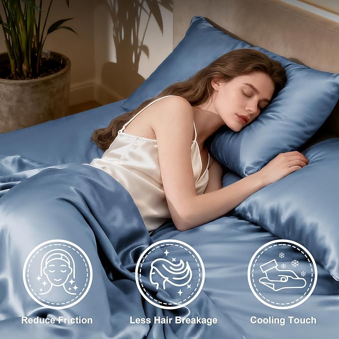 Love's cabin Satin Queen Sheets Set - Image 3