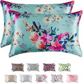 MR&HM Satin Pillowcase for Hair and Skin, Silk Satin Pillowcase 2 Pack by MRHM