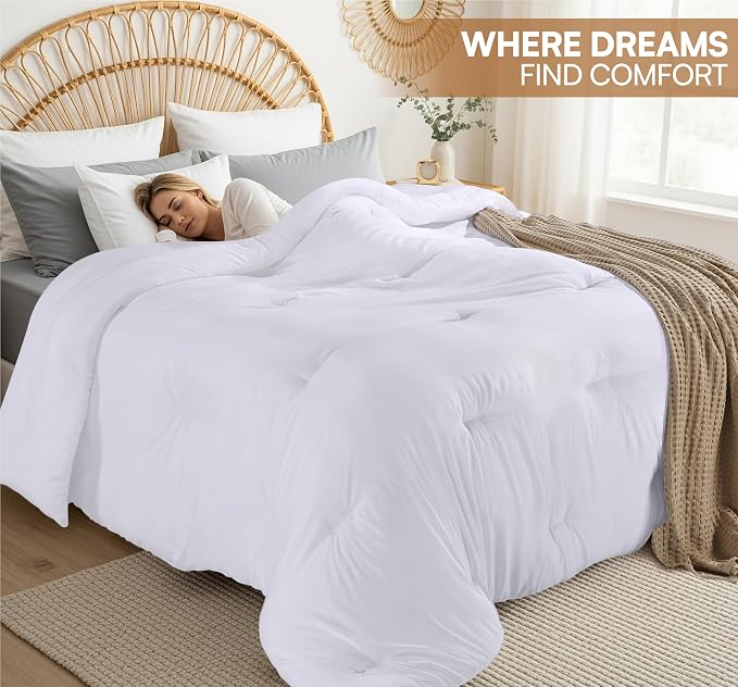 Utopia Bedding Comforters Full Size, All Season Duvet Insert, Down Alternative - Image 5