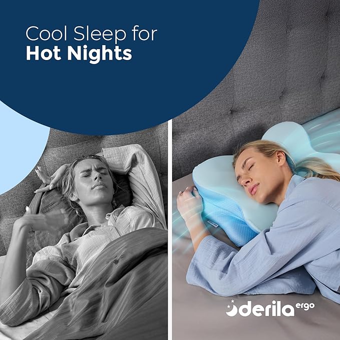 Derila Ergo Pillowcase Cervical Neck Pillow - Image 5