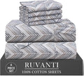 RUVANTI 6 Pcs Cotton Sheets by Ruvanti