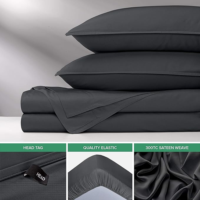 Pure Bamboo Twin XL Sheets, Genuine 100% Organic Viscose Derived from Bamboo - Image 6