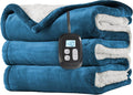 LaffyLo Electric Heated Blanket Full Size 72 x 84, Fast Heating Blanket by LAFFYLO
