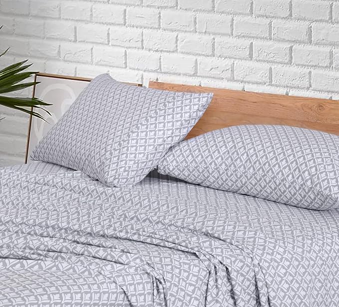 RUVANTI 100% Cotton Sheets – Twin XL Size Percale Bedding, Cooling & Breathable - Image 7