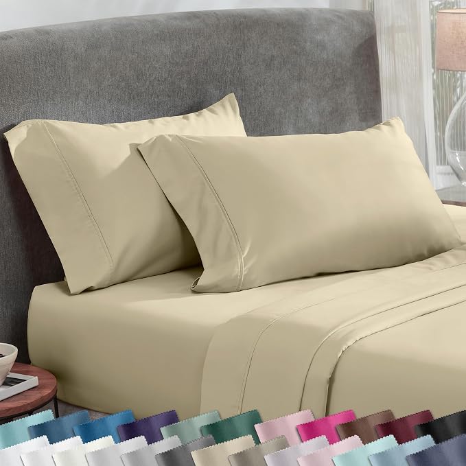 California Design Den Cotton King Pillowcase Set by CaliforniaDesignDen