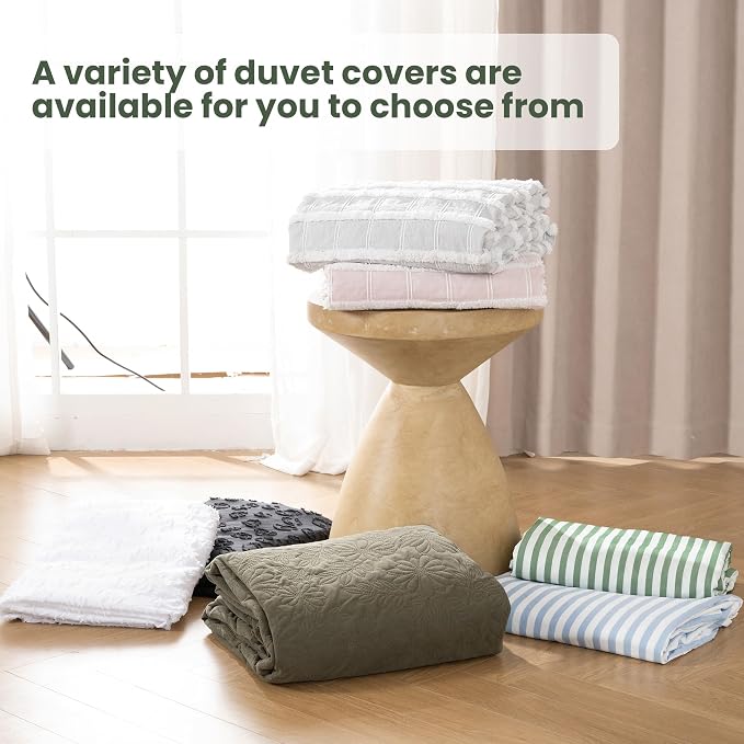 ROSE&RISY Twin Duvet Cover Set, 2 Pieces Soft Bedding Set, Breathable and - Image 6