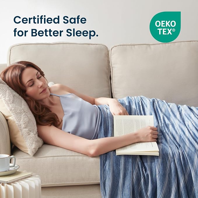 SLEEP ZONE Cooling Blankets for Hot Sleepers, Summer Blanket Thin Lightweight - Image 5