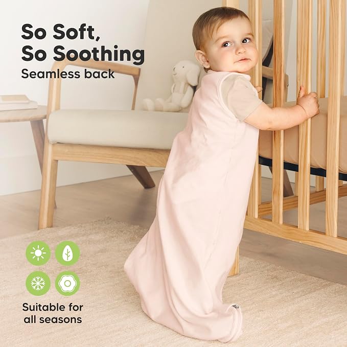 2-Pack Organic Baby Sleep Sacks, 100% Cotton - Image 4