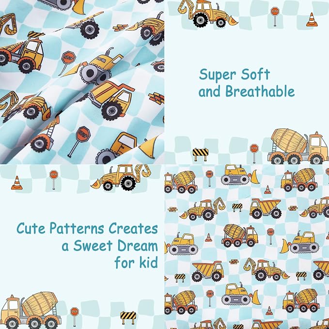 lasoftan Kids Sheet Set Twin Size, Twin Sheet Set - Image 3