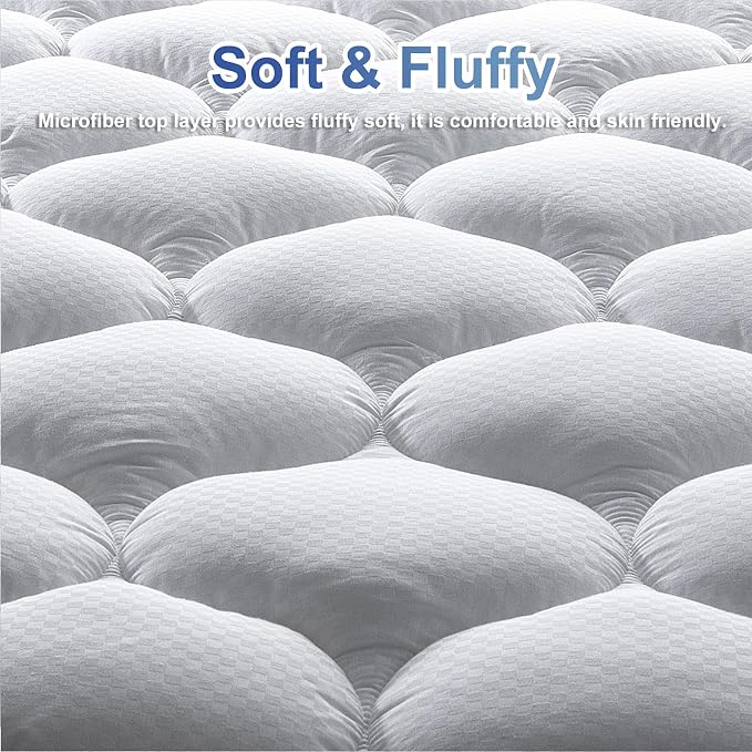 MATBEBY Queen Size Mattress Pad - Image 2