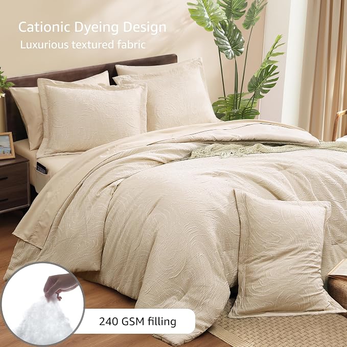 Monbix Queen Comforter Set - Image 3