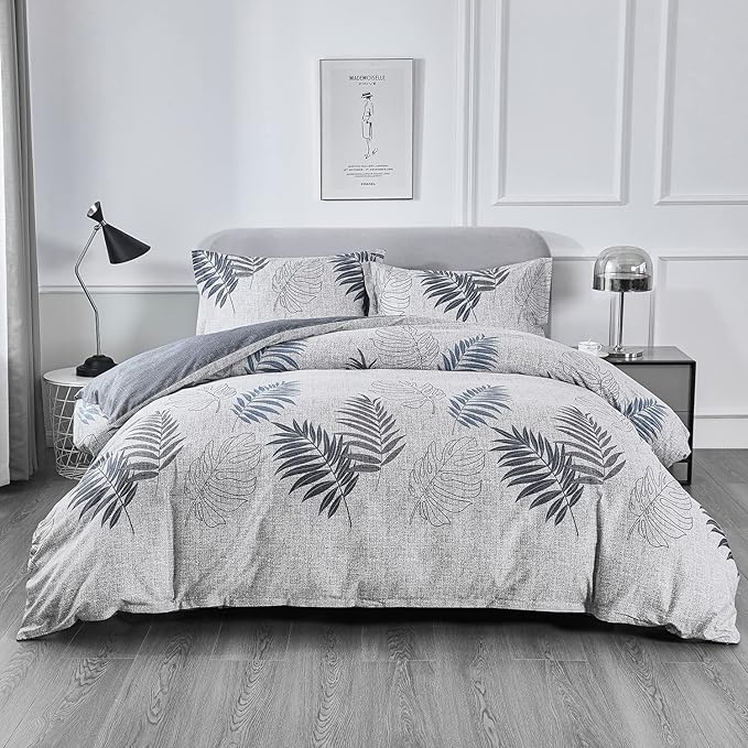 OAITE Duvet Cover Set, 100% Cotton Comforter Cover by OAITE
