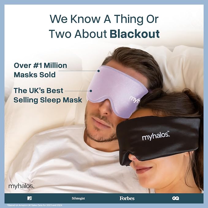 MyHalos® Sleep Mask – 3D Blackout Eye Mask - Image 5