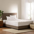 SERTA Down Illusion Soft Hypoallergenic 2 inch Pillowtop Simple Fit Mattress by Serta