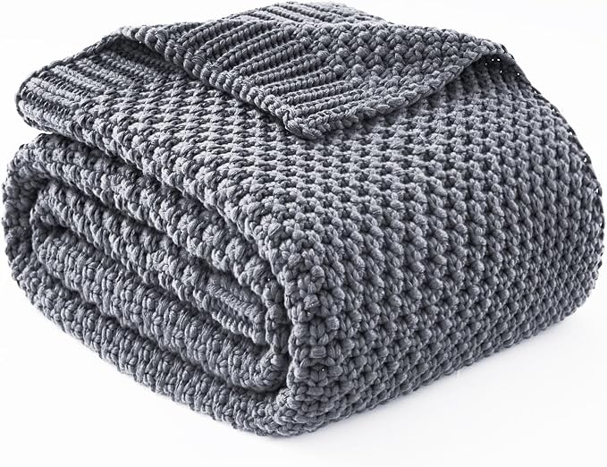 Topcee Knitted Weighted Blanket by Topcee%E2%80%94ForYourGoodSleep