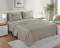 100% Cotton Sheets King Size Sheets Set, Soft Sateen Weave Luxury Hotel Sheets by CHATEAUHOMECOLLECTION