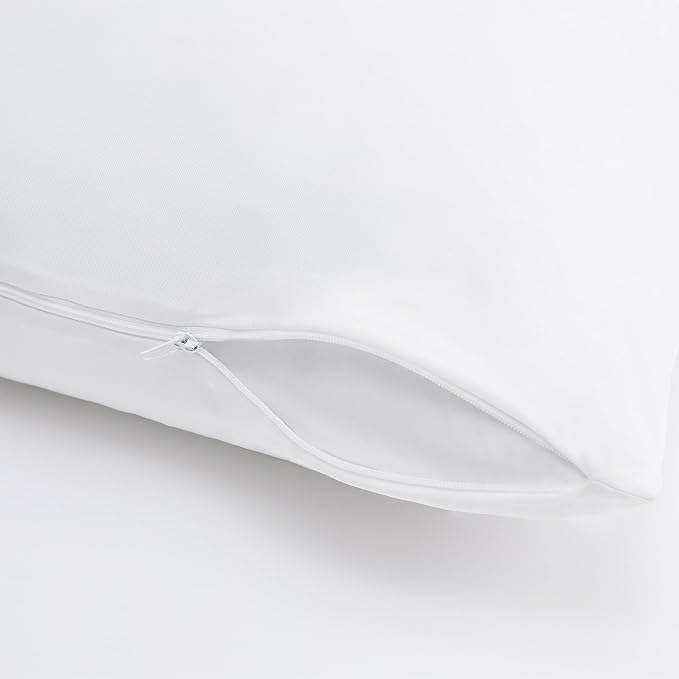 Serta Power Chill Cooling Pillow Protectors, Stain Resistant and Zippered - Image 3