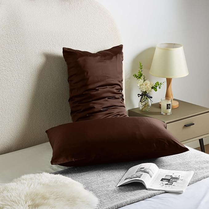 Silk Pillowcase for Hair and Skin Mulberry Silk Pillowcase Soft Breathable - Image 3