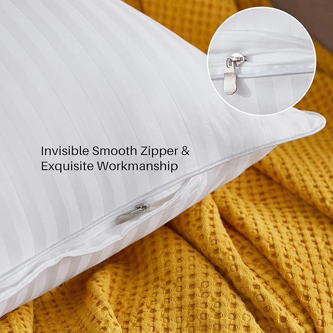Oubonun 12 x 20 Throw Pillow Inserts, Firm and Fluffy Decorative Square Pillows - Image 5