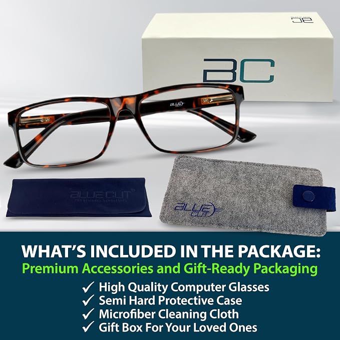 Blue Light Blocking Glasses For Men/Women Anti-Fatigue Computer Monitor Gaming - Image 7