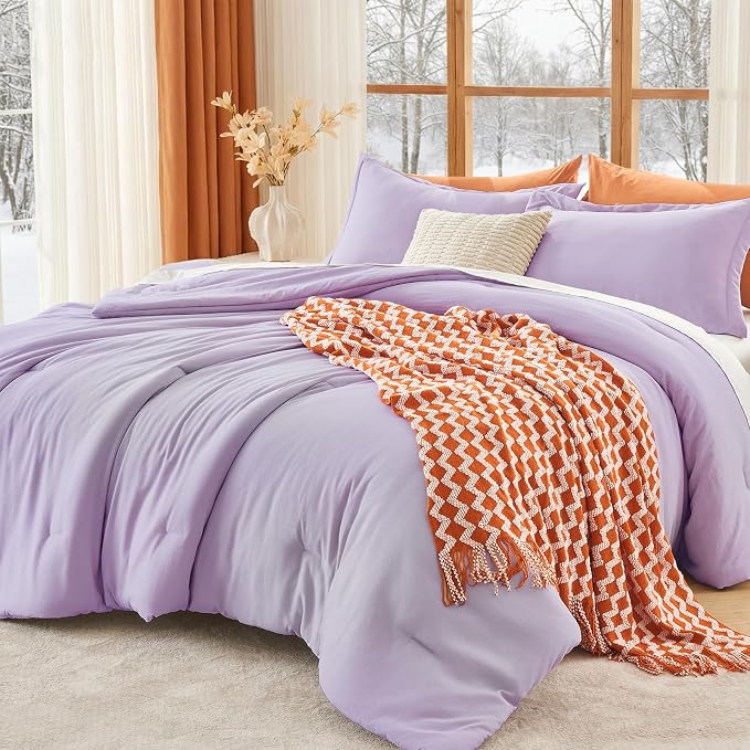 MUXHOMO Full Comforter Sets, All Season Ultra Soft Down Alternative Bedding by MUXHOMO